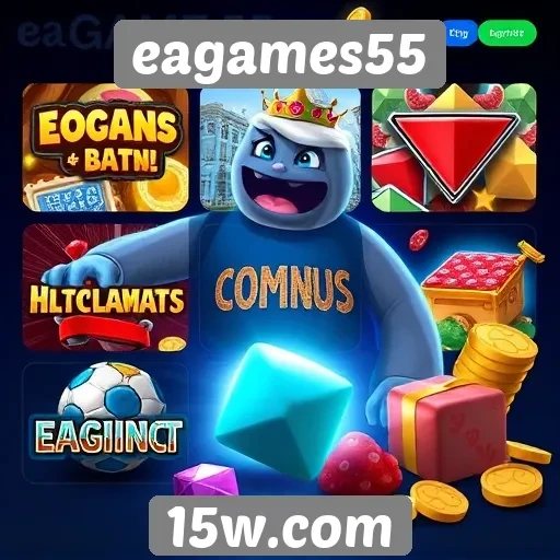 eagames55 oferece uma ampla seleção de jogos online